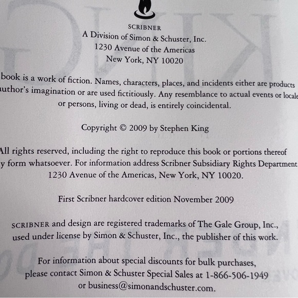 STEPHEN King Under the Dome Hardcover Book - Picture 10 of 11